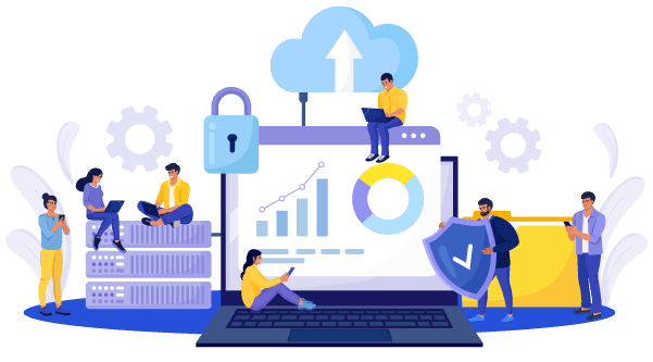 IT professional at work