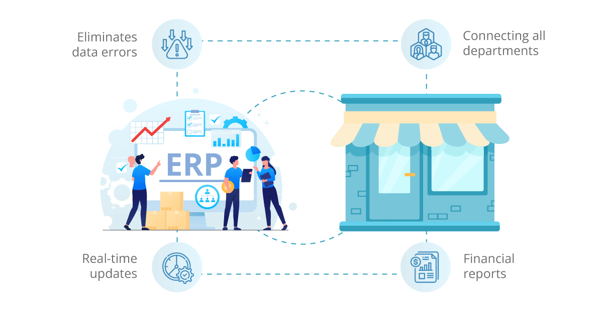 connecting erp with the ecommerce storefront
