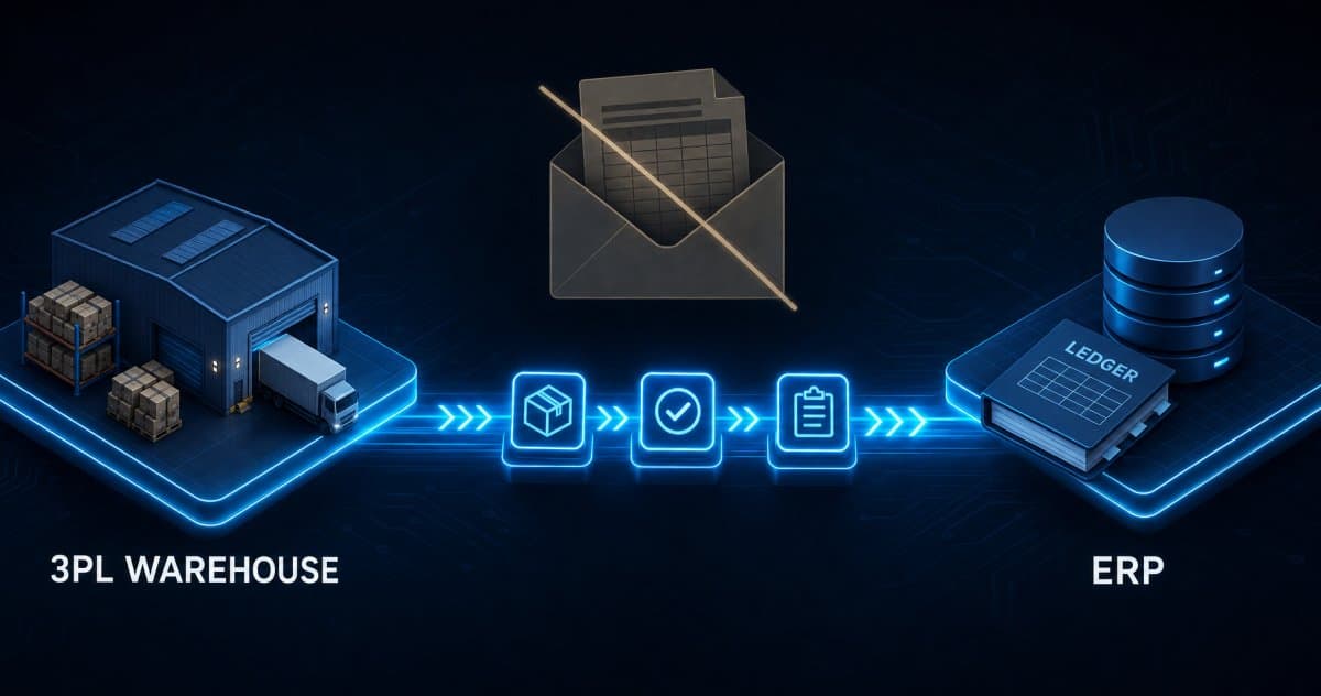 From 3PL to ERP: Getting Your Warehouse Out of the Inbox