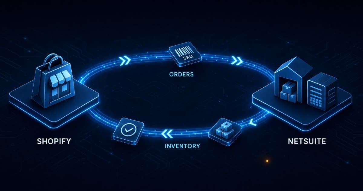 Shopify → NetSuite: Keeping Orders and Inventory in Step