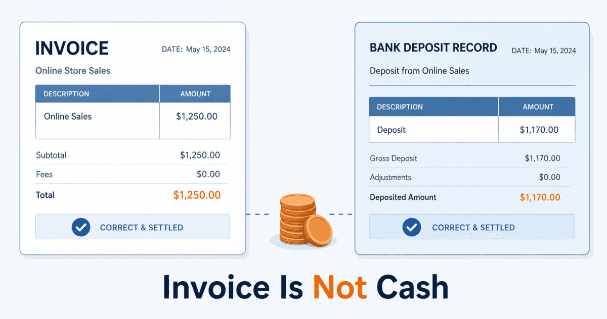 Shopify to QuickBooks Online: Closing the Order-to-Cash Gap at Payout