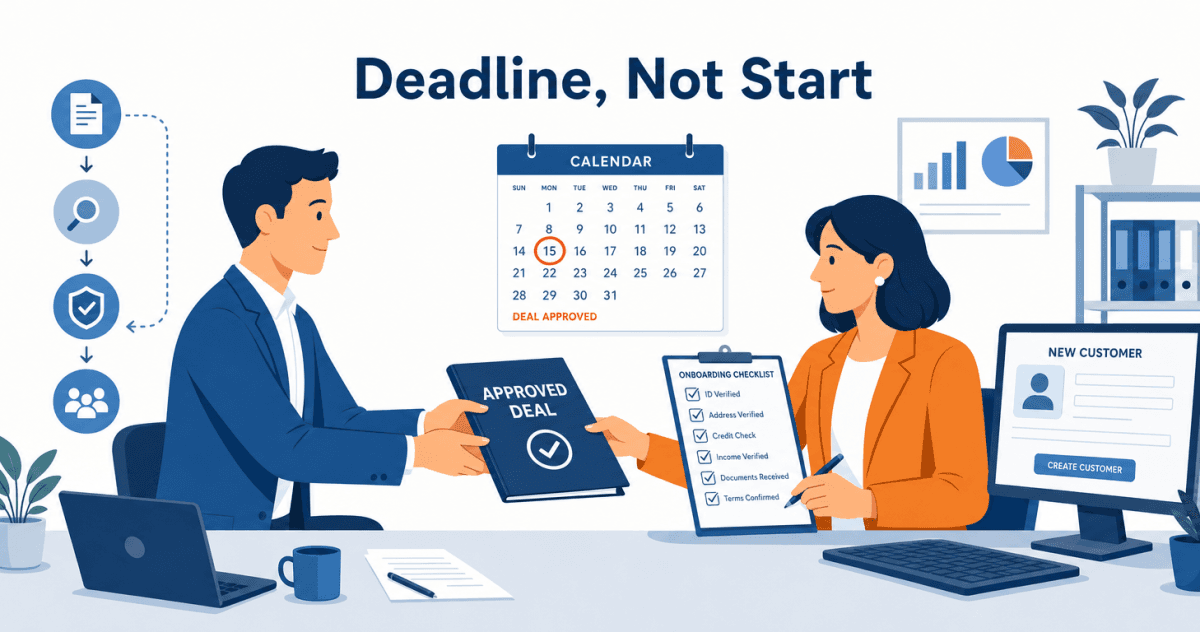 New Customer Onboarding: Creating the BC Customer When the Deal is Approved